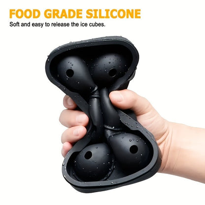 Large 6 - Cavity Ice Ball Mold – Premium Barware by Vesper Alchemy