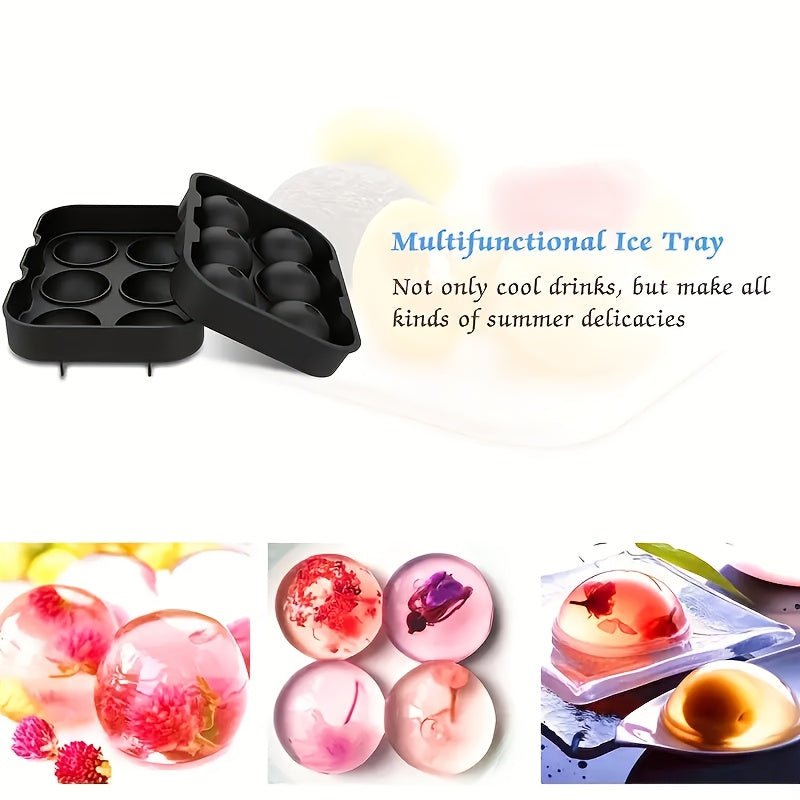 Large 6 - Cavity Ice Ball Mold – Premium Barware by Vesper Alchemy