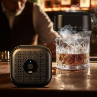 Rechargeable Whiskey Smoker Kit – Premium Barware by Vesper Alchemy