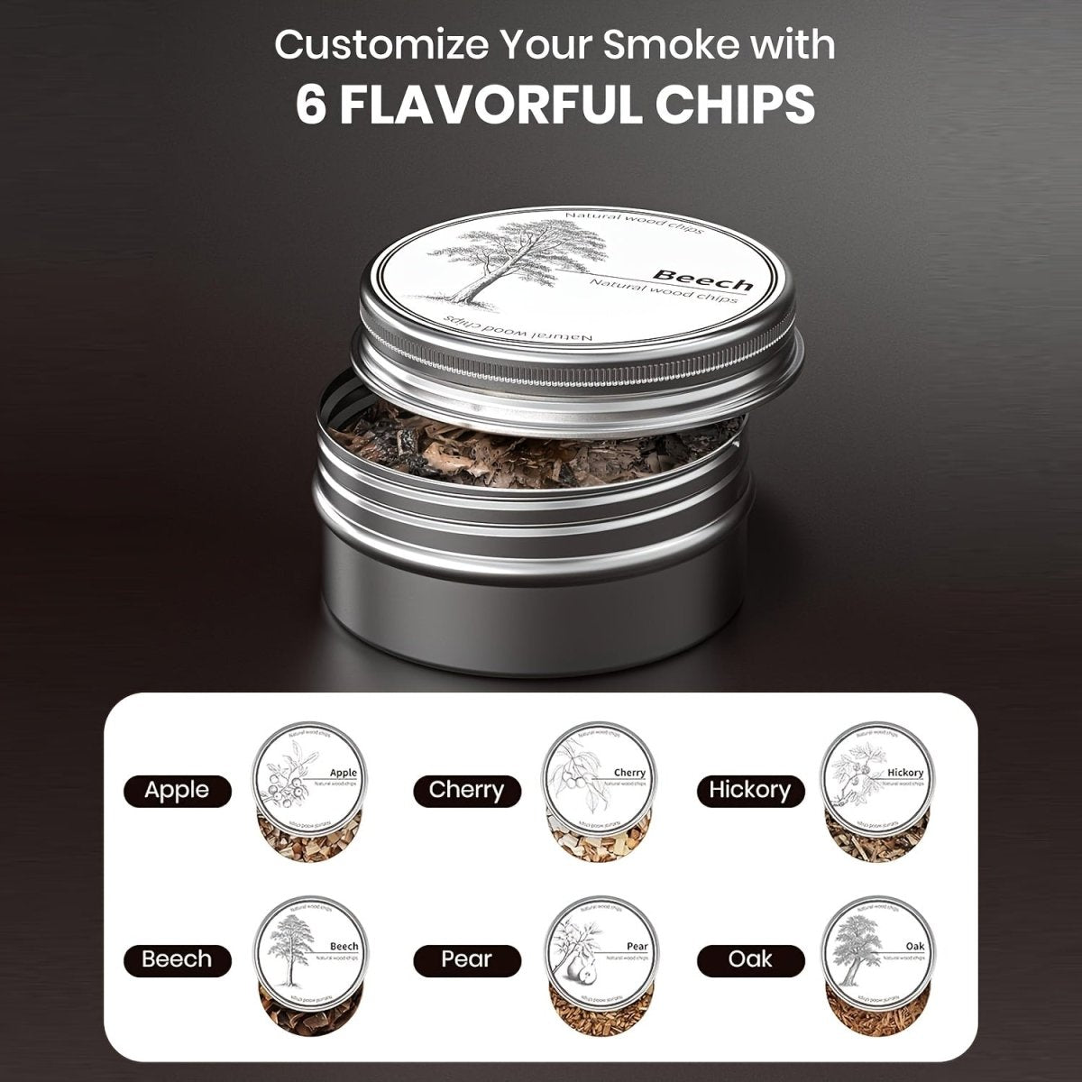 Rechargeable Whiskey Smoker Kit – Premium Barware by Vesper Alchemy