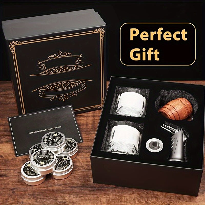 Whiskey Smoker Kit with Torch – Premium Barware by Vesper Alchemy