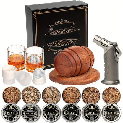 Whiskey Smoker Kit with Torch – Premium Barware by Vesper Alchemy
